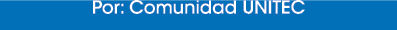 Por: Comunidad UNITEC