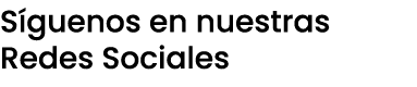 S guenos en nuestras Redes Sociales