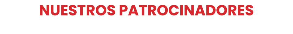 NUESTROS PATROCINADORES